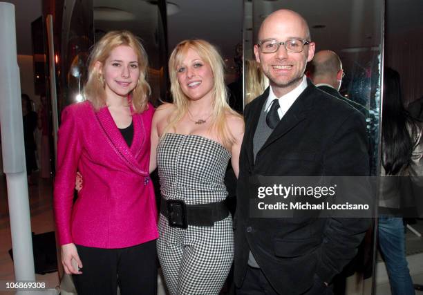 Nellie McKay, Princess Superstar and Moby during Olympus Fashion Week Fall 2006 - Pamela Anderson Hosts PeTA's Fashion Week Bash at Stella McCartney...