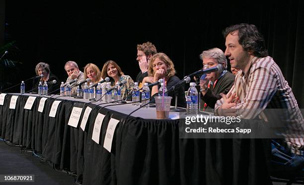 Anne Thompson, moderator, Bobby Moresco, writer "Crash," Diana Ossana, writer "Brokeback Mountain," Robin Swicord, writer "Memoirs of a Geisha," Josh...