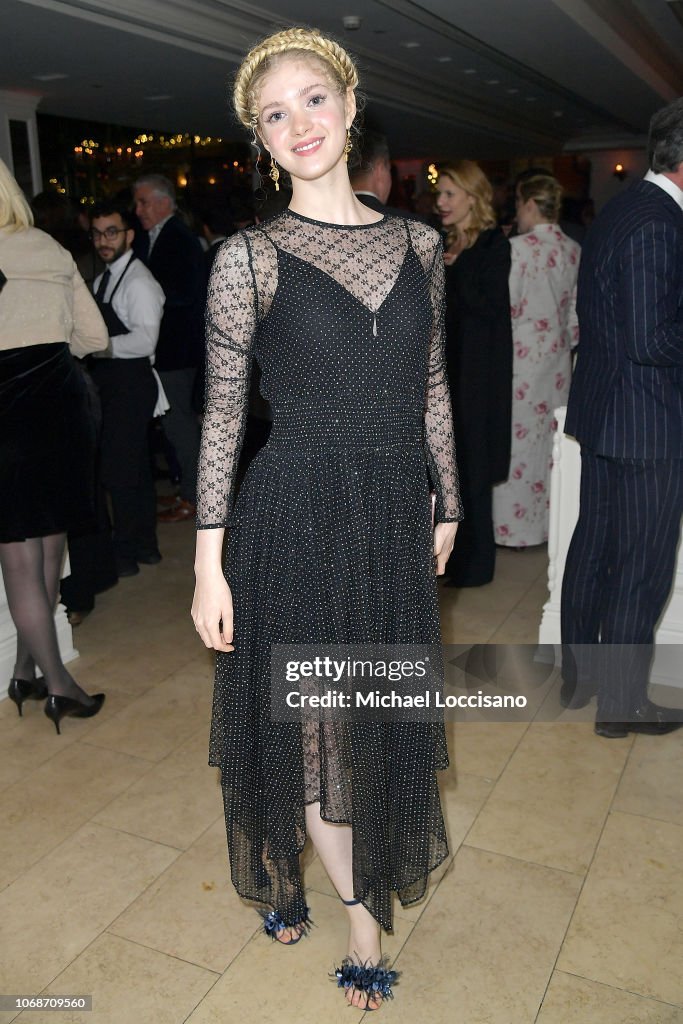 Actress Elena Kampouris attends the after party following the New