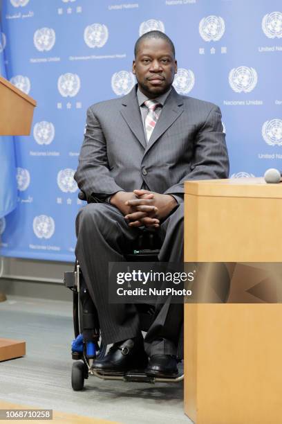 Actor Daryl Mitchell During a special event "The Art of the Possible", on the occasion of the International Day of Persons with...