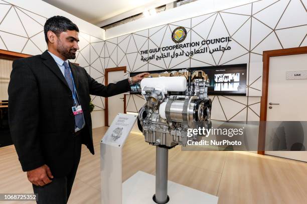 New technologies presented by the Gulf Cooperation Council during the UN climate conference COP24 in Katowice, Poland on the 4th of December 2018....