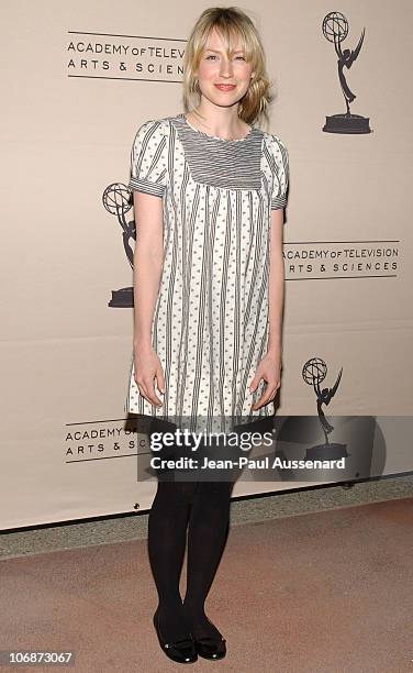 Beth Riesgraf during An Evening with "My Name is Earl" Presented by Academy of Television Arts & Sciences - Arrivals at Leonard H. Goldenson Theatre...