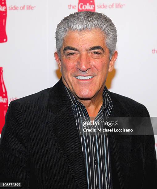 Frank Vincent during Coca-Cola's "Coke Side Of Life" Launch Party with a Performance by Ne-Yo - March 30, 2006 at Capitale in New York City, New...