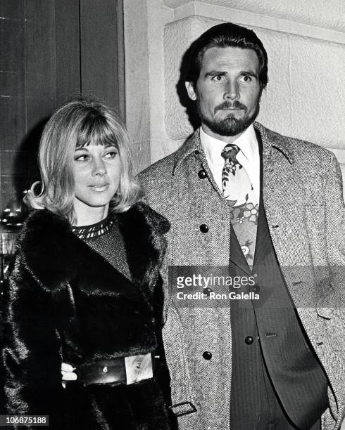 Jane Cameron Agee and James Brolin during James Brolin and Jane Cameron Agee at The Copacabana in New York City - March 1, 1971 at Copacabana in New...