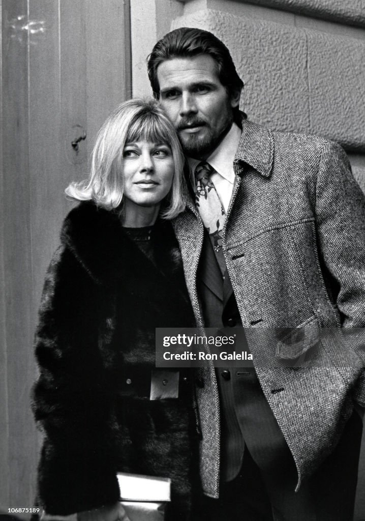 James Brolin and Jane Cameron Agee at The Copacabana in New York City - March 1, 1971