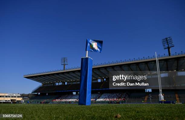 General view of the stadium prior to the International Friendly match between Italy and Australia at the Stadio Euganeo on November 17, 2018 in...