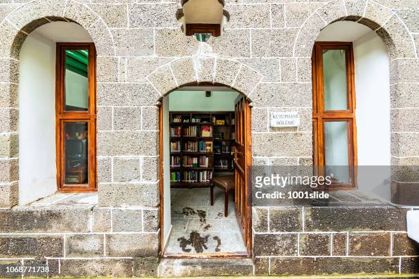 the ahmet arif literature museum library - diyarbakir stock pictures, royalty-free photos & images