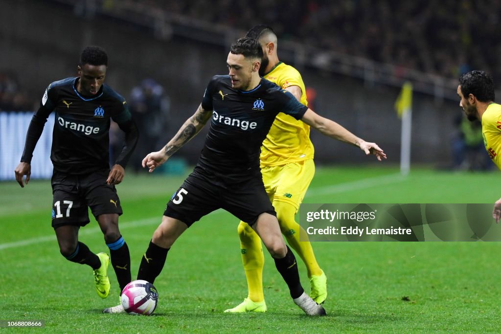 FC Nantes v Olympique de Marseille - French Ligue 1