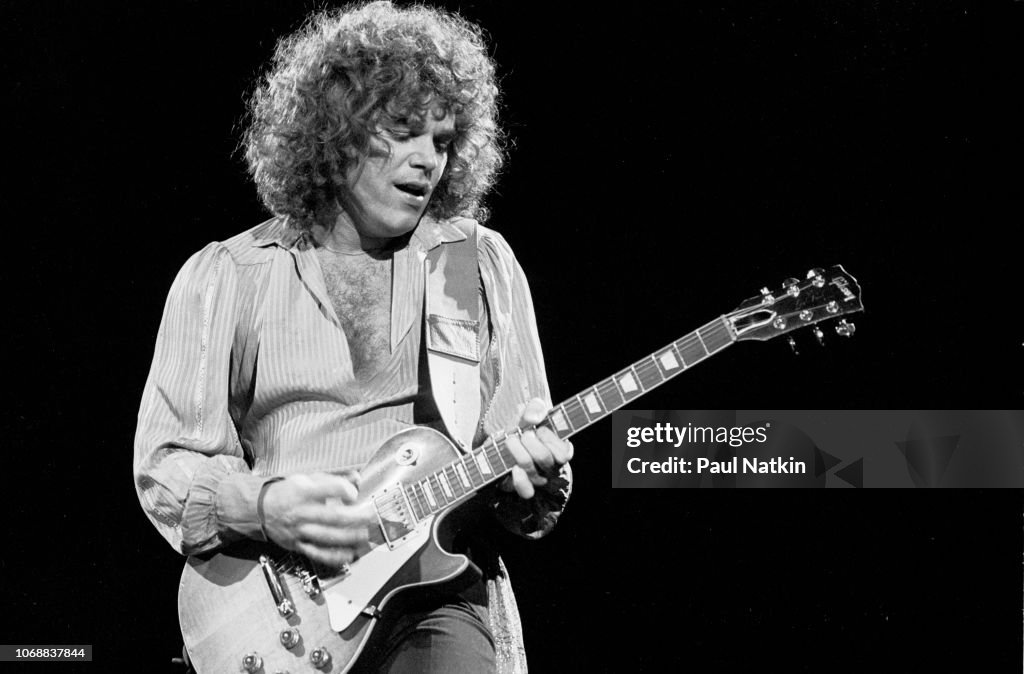 Gary Richrath of REO Speedwagon at the International Ampitheater in... News Photo Getty Images