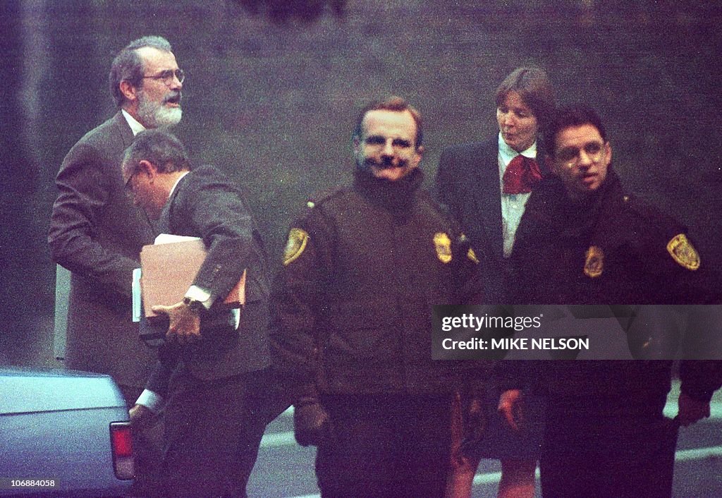 Unabomber Defense Team Arrive At Court