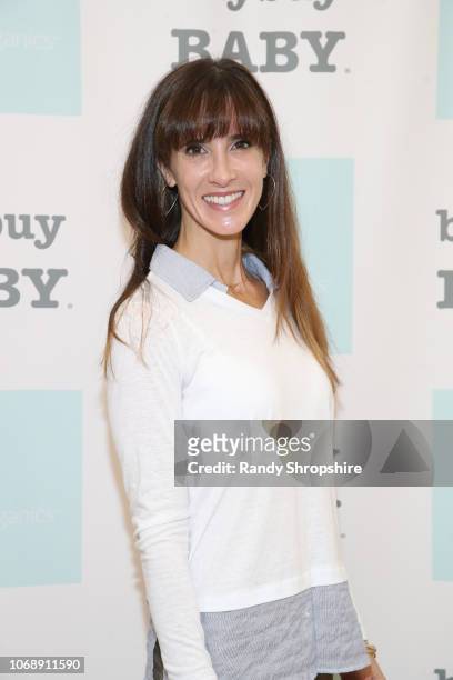 Brands Creative Director, Cara Chiarello attends the Whitney Port & Bundle Organics #MomAsYouAre buybuyBABY product launch on November 17, 2018 in...