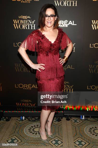 Lisa Kennedy Montgomery attends the L'Oréal Paris Women of Worth Celebration at The Pierre Hotel on December 5, 2018 in New York City.
