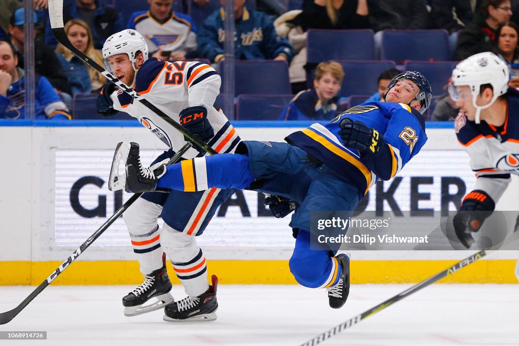 Edmonton Oilers v St. Louis Blues