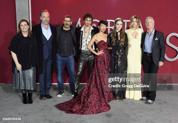 Philippa Boyens, Hugo Weaving, Christian Rivers, Robert Sheehan, Jihae, Hera Hilmar, Leila George, and Stephen Lang arrive at the Premiere Of...