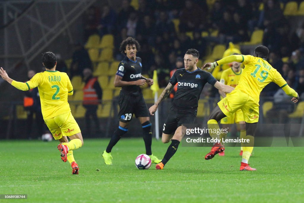 FC Nantes v Olympique de Marseille - French Ligue 1