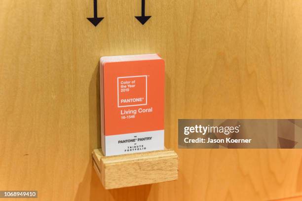 Art Basel Miami Beach 2018 - Pantone Pantry by Tribute Portfolio..., Photo d'actualité