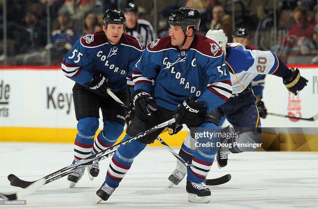 St. Louis Blues v Colorado Avalanche