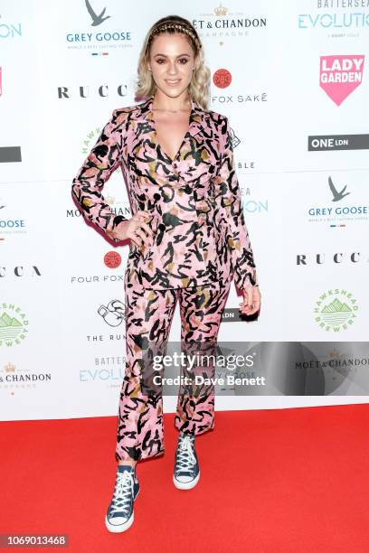 Laura Crane attends charity boxing match The Rumble hosted by The Lady Garden Foundation, on November 17, 2018 in London, England.