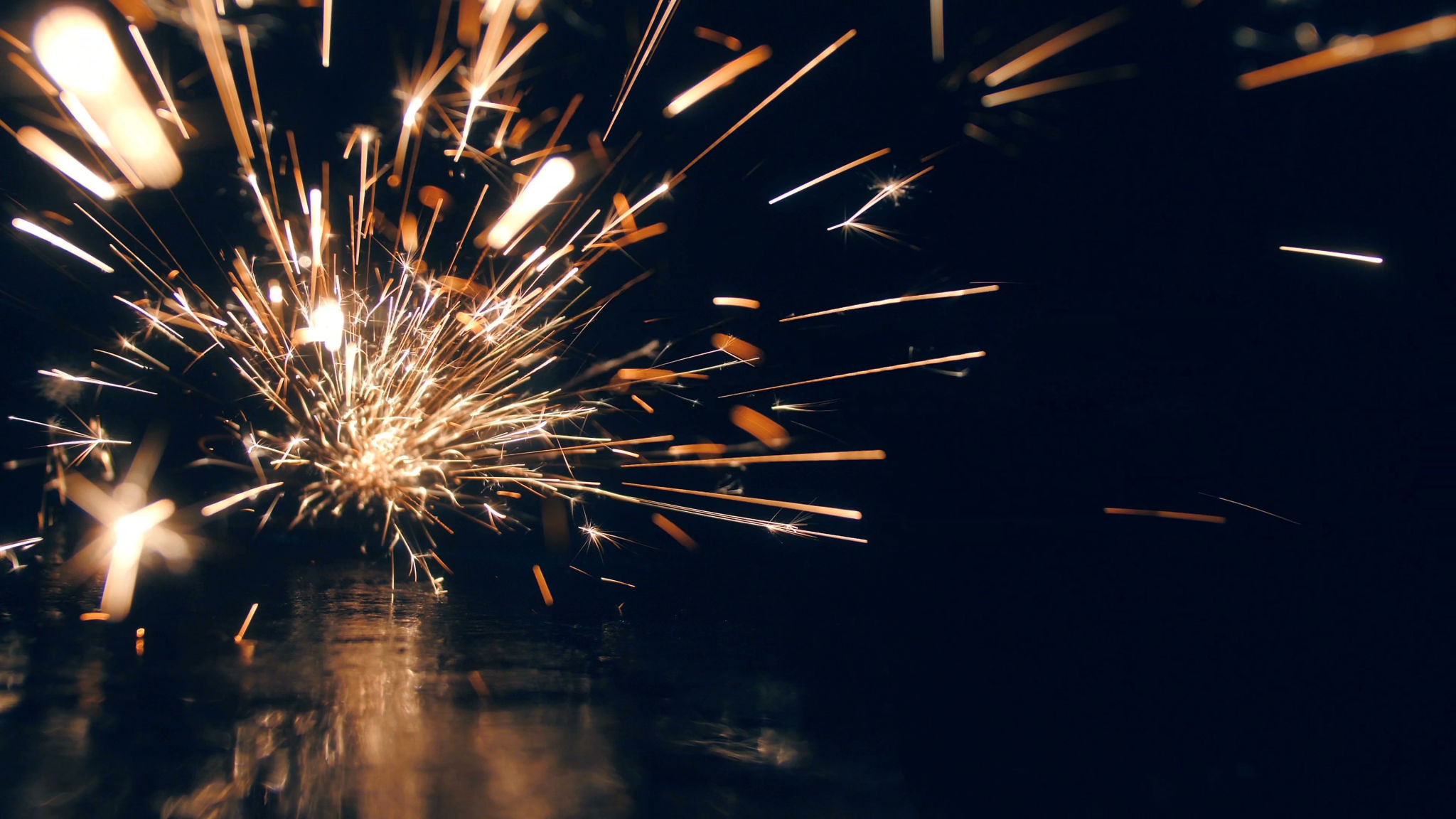 welding sparks