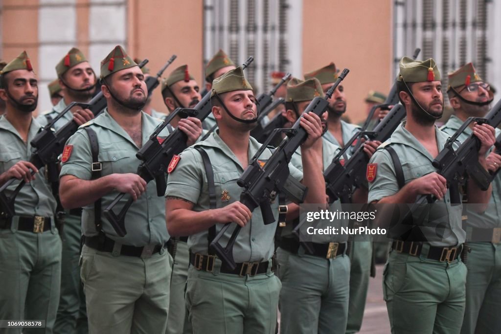 40th Anniversary Of Spanish Constitution Celebrated In Melilla