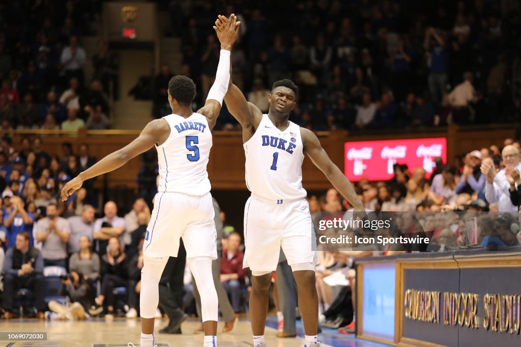 COLLEGE BASKETBALL: DEC 05 Hartford at Duke