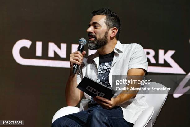 Erico Borgo attends the Paramount Pictures presentation for Bumblebee at Comic-Con São Paulo on December 6, 2018 in São Paulo, Brazil.
