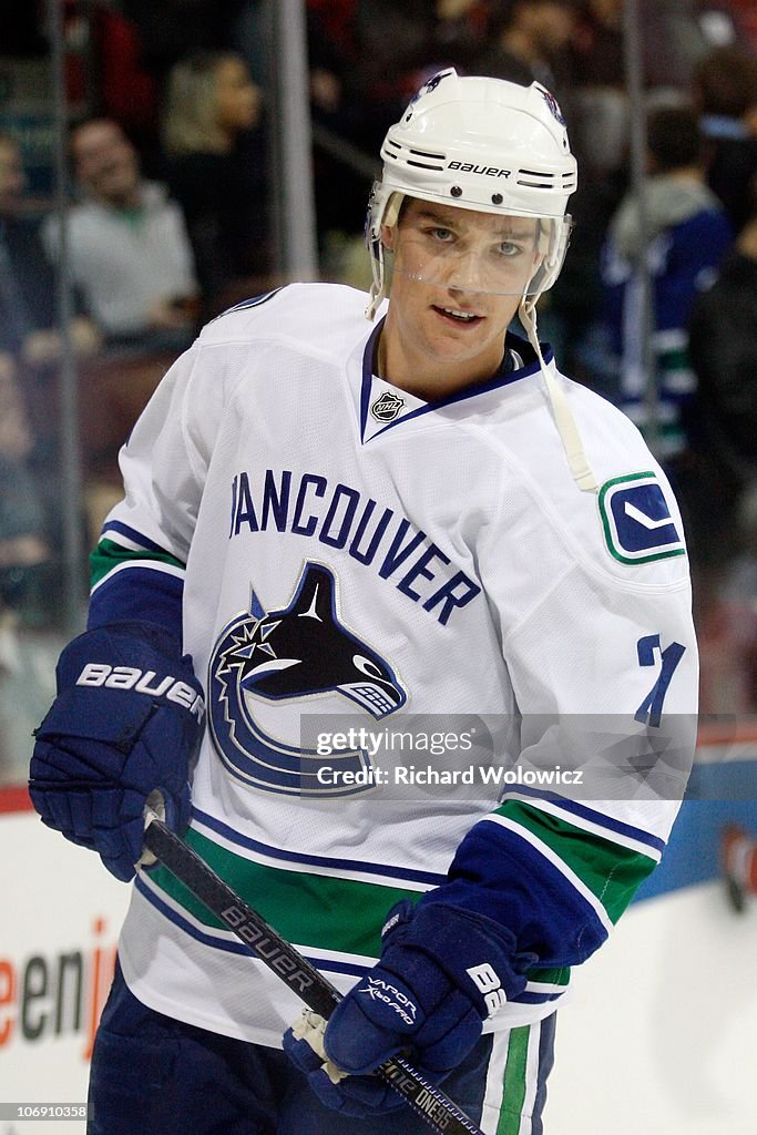Vancouver Canucks v Montreal Canadiens