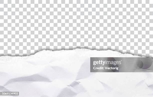 ilustrações de stock, clip art, desenhos animados e ícones de wrinkly paper background - rasgado