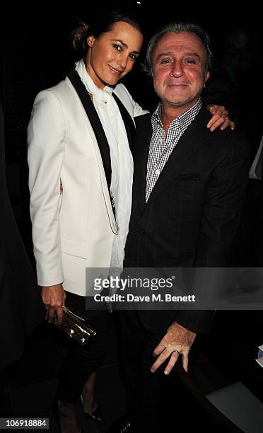 Yasmin Le Bon attends the private dinner at Hakkasan Mayfair in support of Malaria No More on November 16, 2010 in London, England.