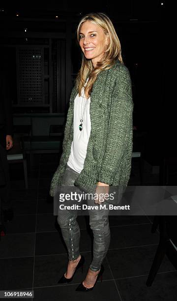 Kim Hersov attends the private dinner at Hakkasan Mayfair in support of Malaria No More on November 16, 2010 in London, England.