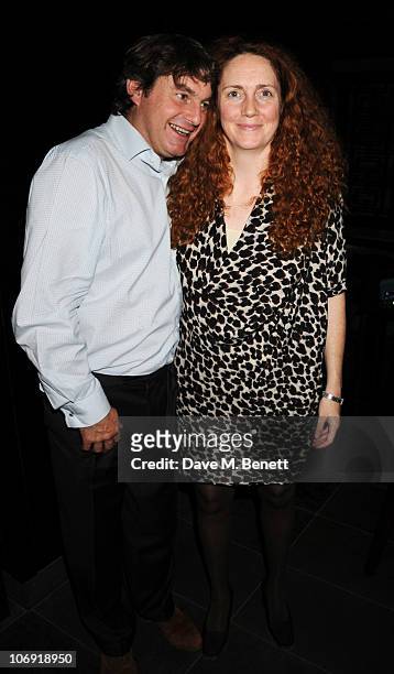Rebekah Brooks attends the private dinner at Hakkasan Mayfair in support of Malaria No More on November 16, 2010 in London, England.