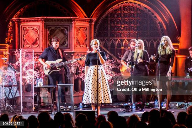 Claire Richards performs on the last night of her My Wildest Dreams tour at the Union Chapel on December 6, 2018 in London, England.