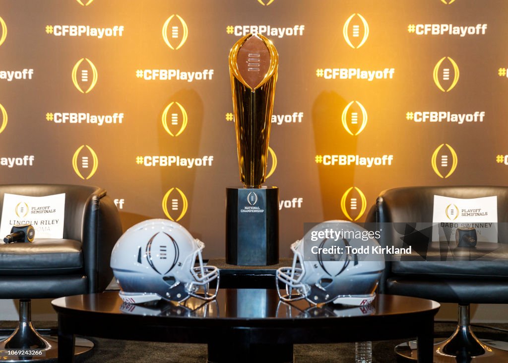 College Football Playoff Semifinal Head Coaches - News Conference