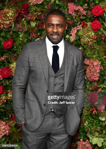 Idris Elba attends the Evening Standard Theatre Awards 2018 at the Theatre Royal on November 18, 2018 in London, England.