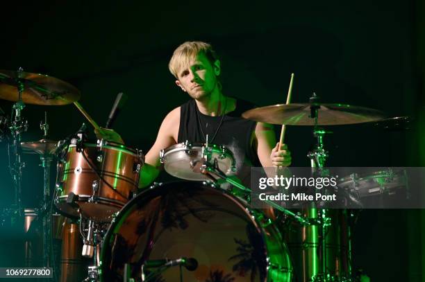 Dominic Howard of Muse performs onstage at Not So Silent Night presented by Radio.com at Barclays Center on December 6, 2018 in New York City.