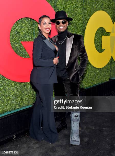 Crystal Renay and Ne-Yo attend the 2018 GQ Men of the Year Party at a private residence on December 6, 2018 in Beverly Hills, California.