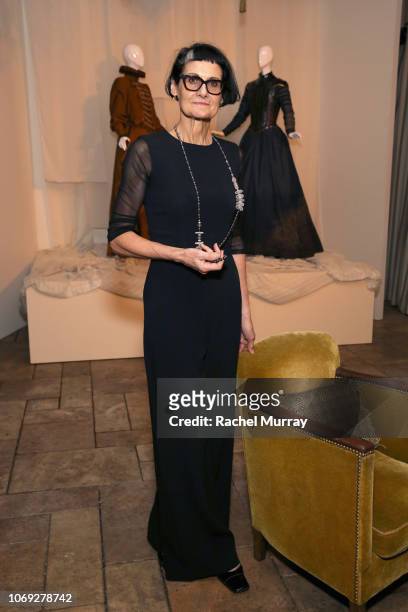 Costume designer Alexandra Byrne celebrates the new film "Mary, Queen of Scots" with Vanity Fair and Focus Features at Chateau Marmont on December 6,...
