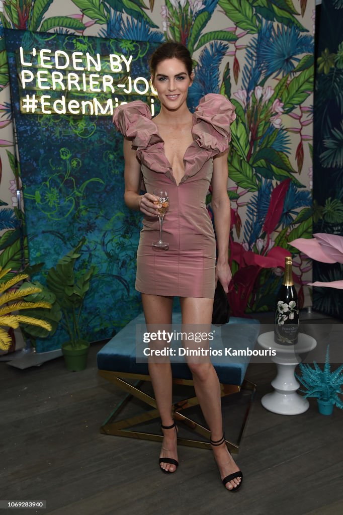 Hilary Rhoda attends Vladimir Restoin Roitfeld And Hilary Rhoda