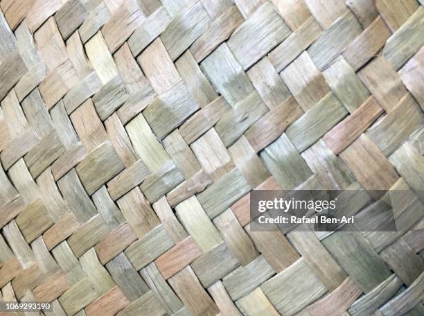 pcific islands weaving artwork background - woven fabric stock pictures, royalty-free photos & images
