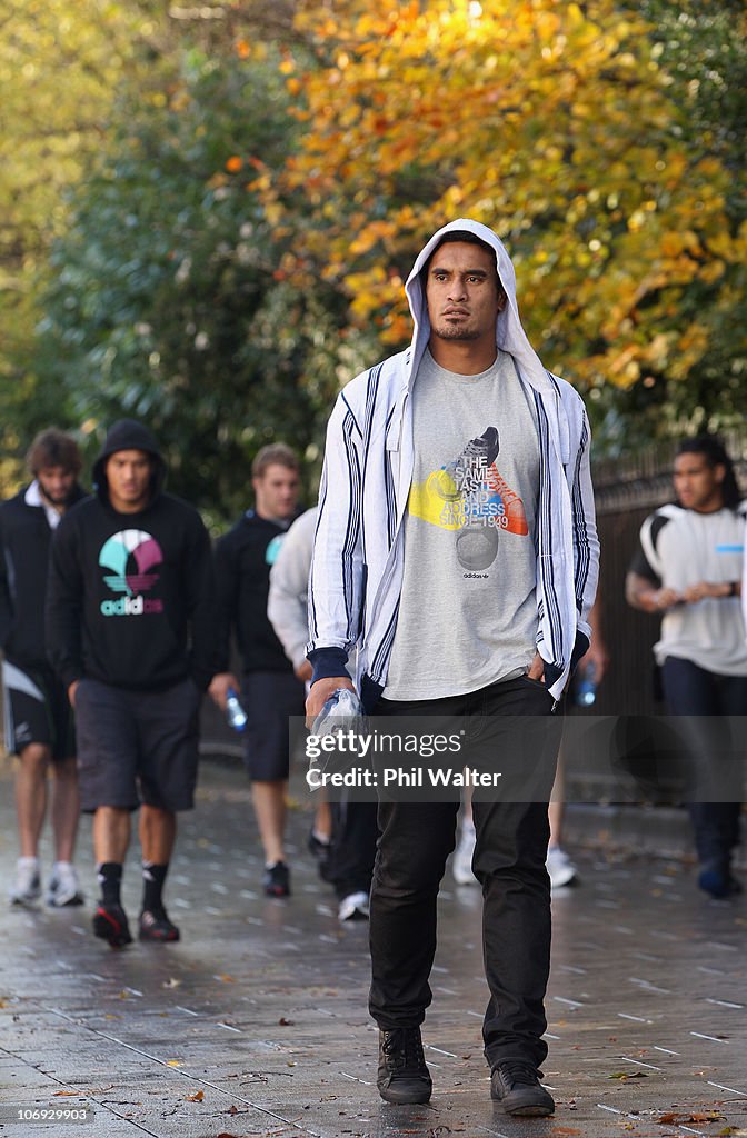 New Zealand All Blacks in Dublin