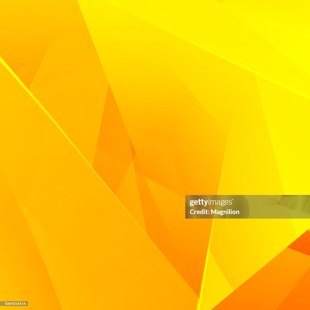 Abstract Bright Yellow Background