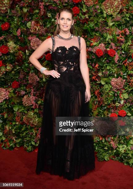 Kitty Spencer attends the Evening Standard Theatre Awards 2018 at the Theatre Royal on November 18, 2018 in London, England.