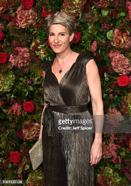 Tamsin Greig attends the Evening Standard Theatre Awards 2018 at the Theatre Royal on November 18, 2018 in London, England.
