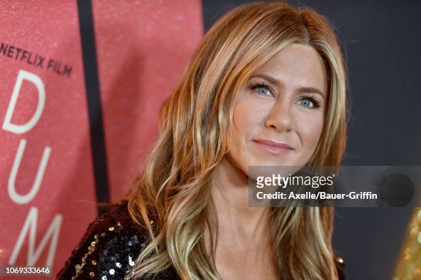 Jennifer Aniston attends the premiere of Netflix's 'Dumplin' at TCL Chinese 6 Theatres on December 6, 2018 in Hollywood, California.