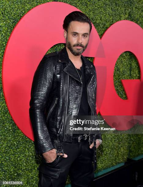 Mike Amiri attends the 2018 GQ Men of the Year Party at a private residence on December 6, 2018 in Beverly Hills, California.