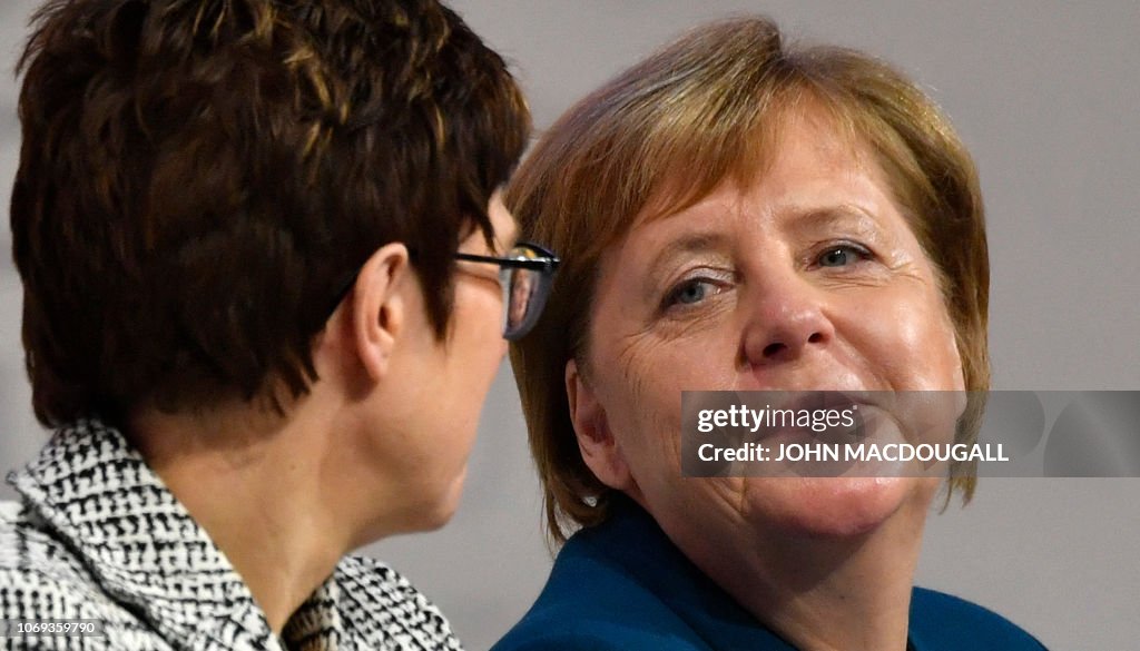 GERMANY-POLITICS-CDU-CONGRESS