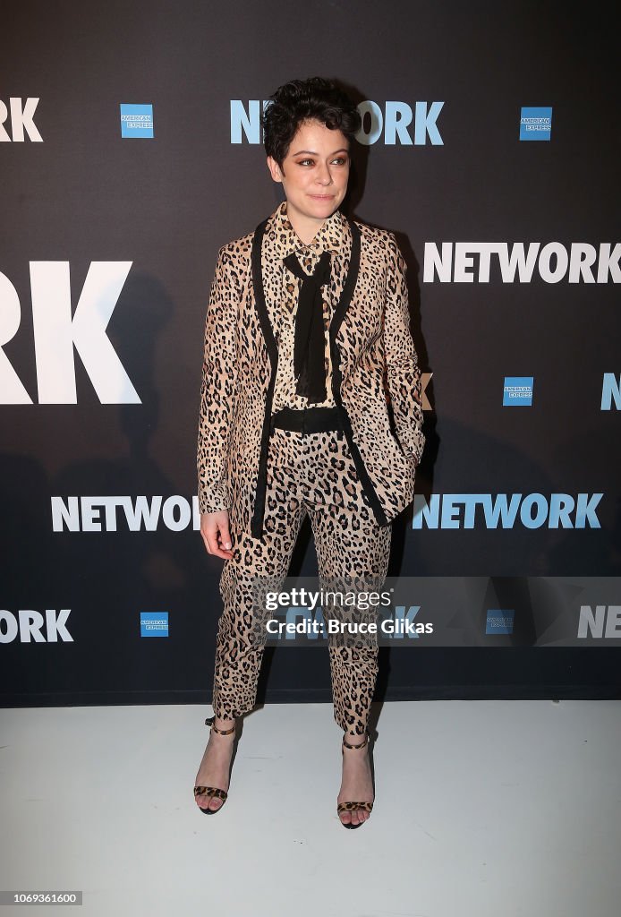 "Network" Broadway Opening Night After Party