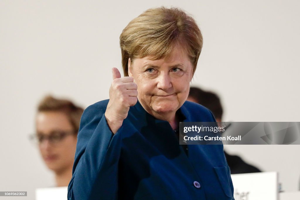 CDU Holds Federal Party Congress To Elect Successor To Angela Merkel