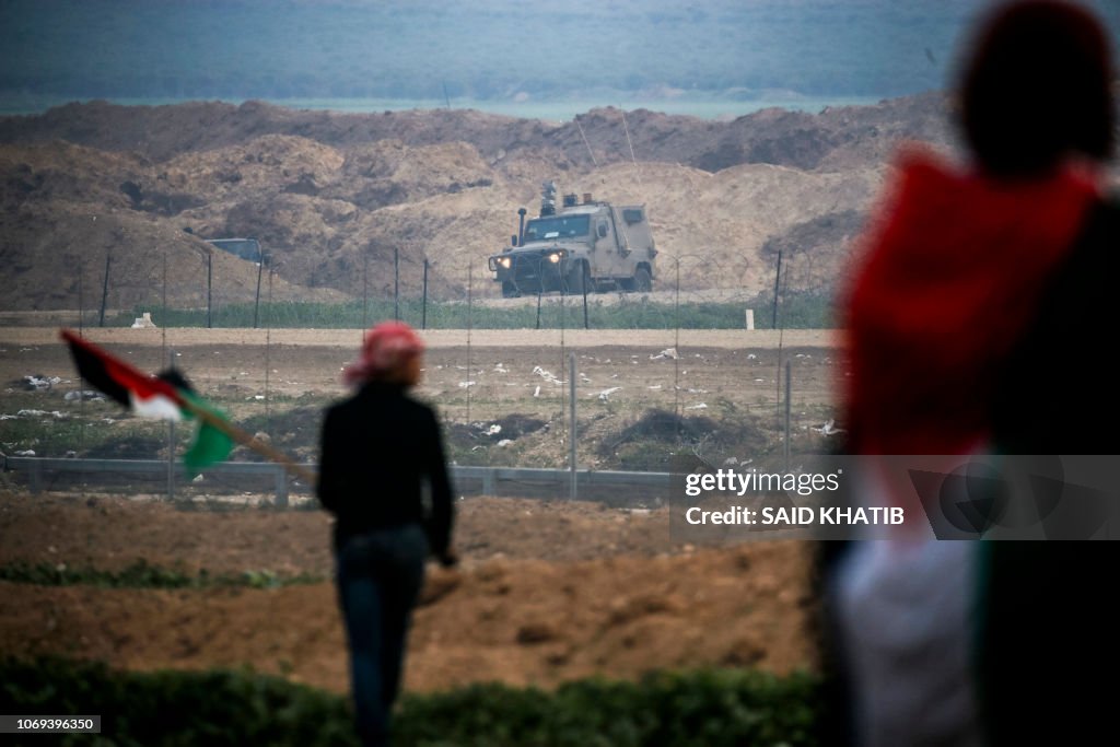 PALESTINIAN-ISRAEL-CONFLICT-GAZA-DEMO