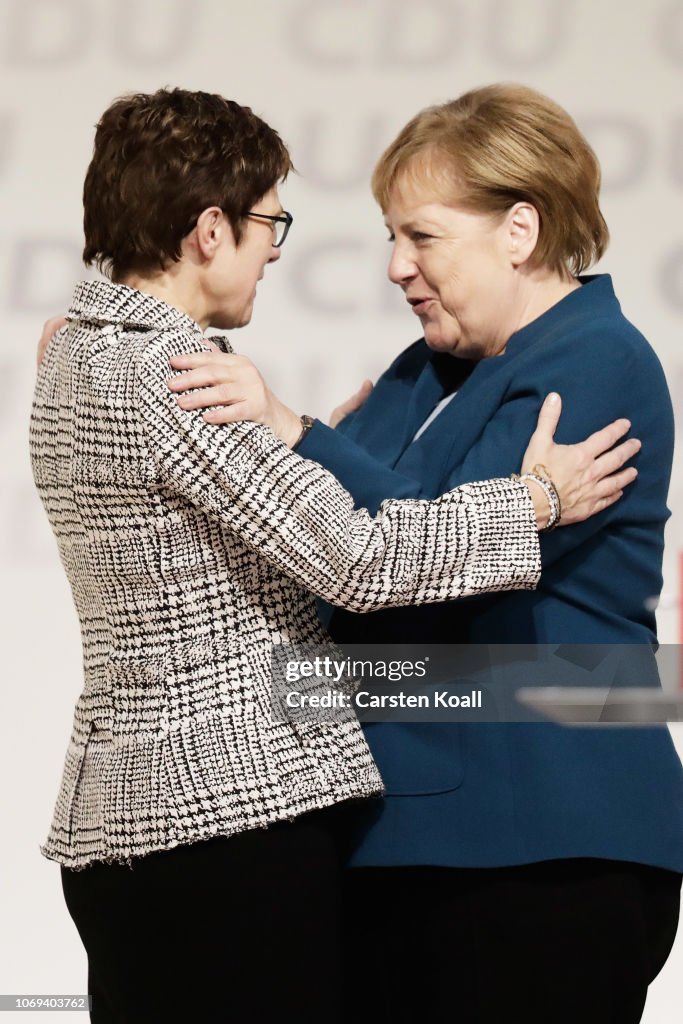 CDU Holds Federal Party Congress To Elect Successor To Angela Merkel